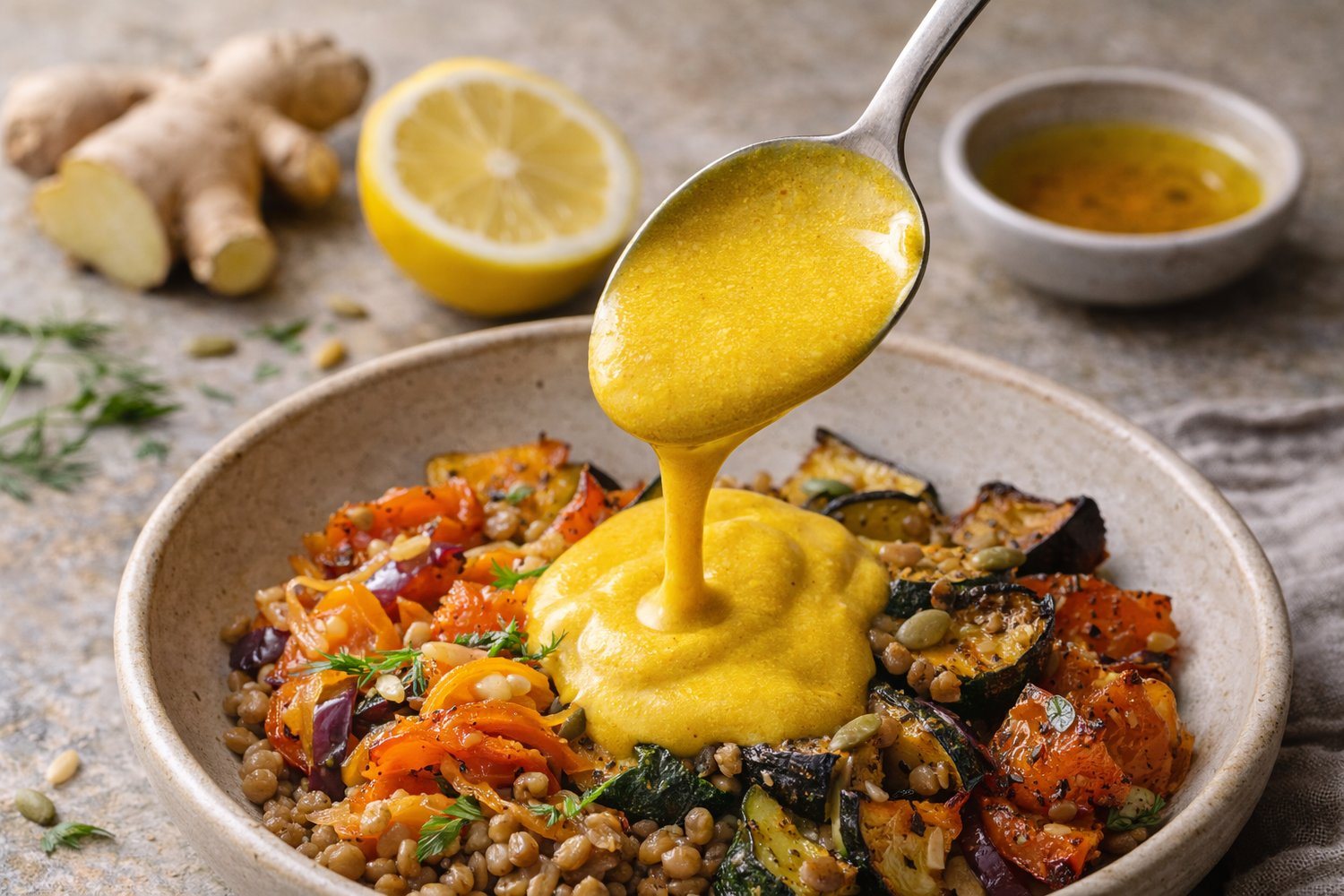 Golden Tahini Sauce