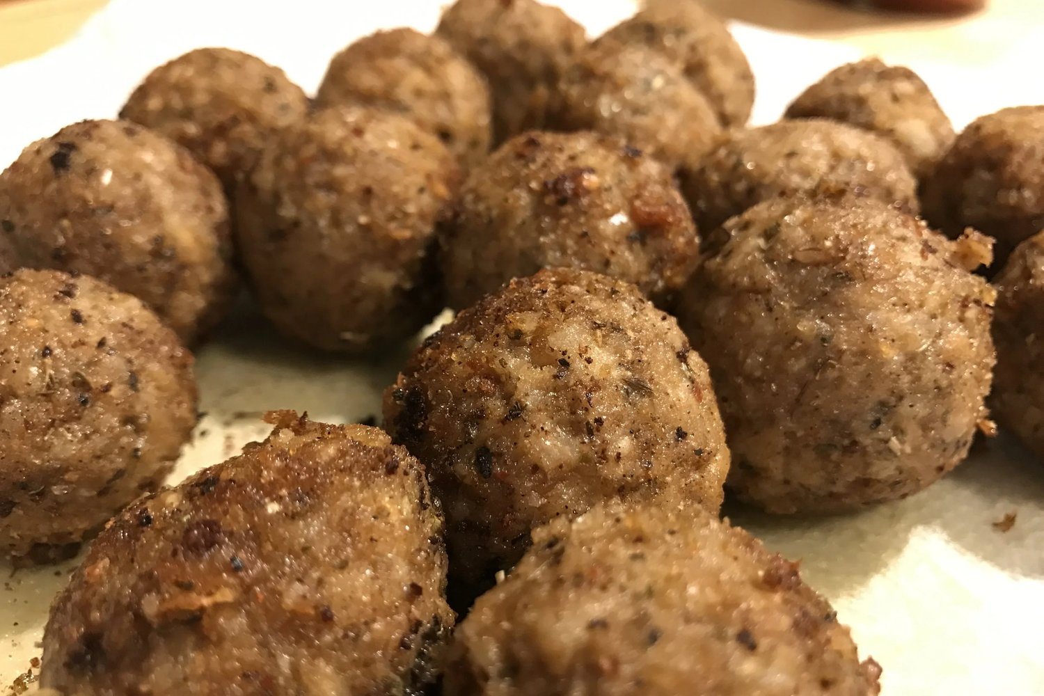 Vegan Italian Farro Meatballs